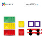 Connetix Connetix Tiles - Magnetická Stavebnice Duhová Motion 24 ks