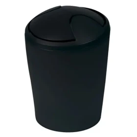 Spirella MOVE výklopný odpadkový koš 5 L černý / plast (7610583149558)