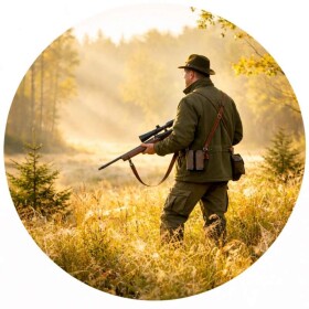 Obrázek Jedlý papír na dort Myslivec