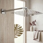 REA - Čtvercová hlavová sprcha JS-P015 30cm Chrome REA-P0612