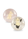 Konges Sløjd Třpytivý hopík Glitter Pet – set 2 ks lemon/tiger, multi barva