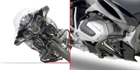 Tn5135 padací rámy spodní Bmw R 1250 RT (19-25), černé lakované