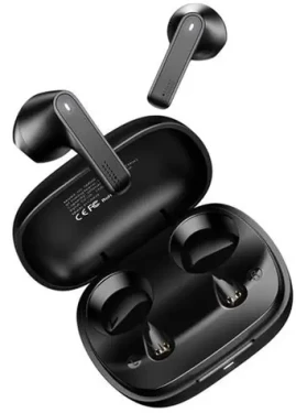 USAMS SM TWS Earbuds BT černá / 30 mAh + 320 mAh (6958444924427)