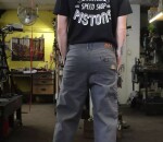 Pracovní kalhoty Rusty Pistons Rptr25 Monteer Pro men trousers grey - 36 / šedá