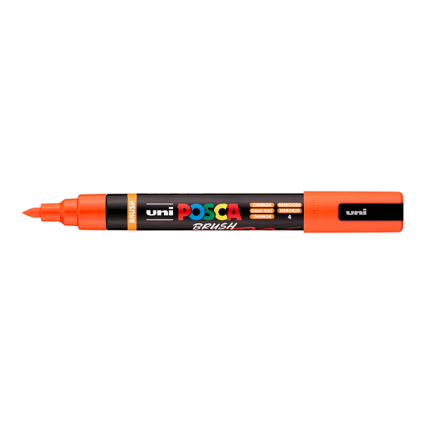 Posca popisovač PC-5BR, 1 - 4 mm, oranžová (4)