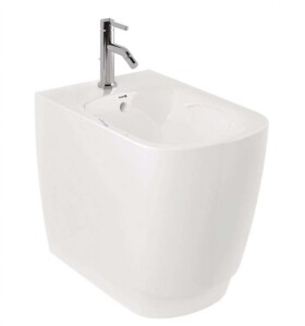 KLUDI - Resa S Stojící bidet, otvor pro baterii, lesklá bílá 27BIB0143