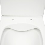 WC kombi komplet kombinovaný SAT Infinitio bílá matná mat vario odpad SATINF031VPSNWM SATINF031VPSNWM