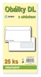 Obálky DL obyčejné s okénkem (bal.25ks)