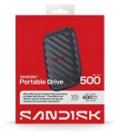 SanDisk Portable SSD 500GB / Externí SSD / čtení: 600 MB/s / USB 3.2 Gen 2 (SDSSDE10-500G-G25)