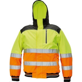 CRV Cerva Bunda KNOXFIELD Hi-Vis WINTER PILOT DOPRODEJ!!! zimní reflexní žluto-oranžová S žluto-oranžová