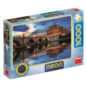 Puzzle Andělský hrad NEON 300 svítících dílků - Dino