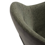 Jídelní židle, zelená, látka, DCH-Y1143 GRN2