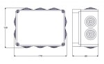 SANELA - Napájecí zdroje Napájecí zdroj 230V AC/24V DC, 9 ventilů SLZ 01Z