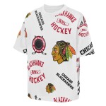 Outerstuff Dětské tričko Chicago Blackhawks NHL Unstoppable All Over Print Short Sleeve Elevated Velikost: Dětské M (136 – 152)