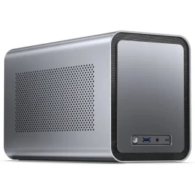 Jonsbo N1 šedá / mITX / 1x USB-A 3.0 / 1x USB-C 3.1 / bez zdroje (N1 GREY)