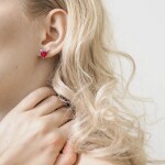 ELENYS Anděl a Ďábel – náušnice ze sterlingového stříbra 925