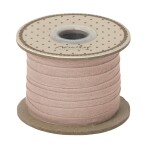 Maileg Dekorativní stuha Powder - 25 m, růžová barva, béžová barva, textil