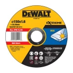 DeWalt Řezný kotouč na nerezovou ocel / Průměr 150 x 22,23 mm / Šířka řezu 1,6 mm (DT43907)