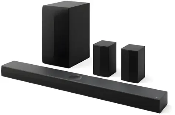 LG S70TR černá / Soundbar 5.1.1 / výkon 500W / subwoofer 220W / Bluetooth / HDMI (S70TR.AEUSLLK)