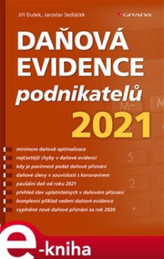 Daňová evidence podnikatelů 2021 - Jiří Dušek e-kniha