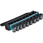 Makita E-16617 IMPACT BLACK / Sada průmyslových nástrčných hlavic/ořechů 1/2" 9ks (E-16617)