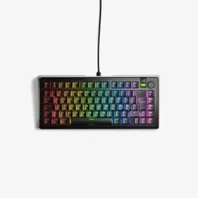 Glorious GMMK 3 Pro 75% - Fox (ISO ND) černá / herní 75% TKL / USB-C / ISO ND layout / Fox / RGB (GLO-KB-GMMK3-PRO-75-PB-FOX-W-BLK-ND)