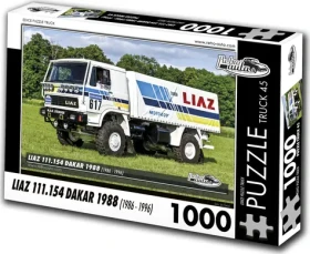 RETRO-AUTA Puzzle Liaz 111.154 Dakar 1988 (č.45)