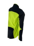 Cyklistická bunda Pearl Izumi MTB SUMMIT SOFTSHELL Jacket Black/Lime punch Velikost: M