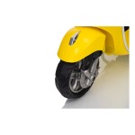 Mamido Dětský elektrický skútr Vespa ROMA žlutý