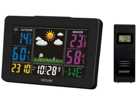 Denver WS-540 černá / meteostanice / měření teploty a vlhkosti (dws540b)
