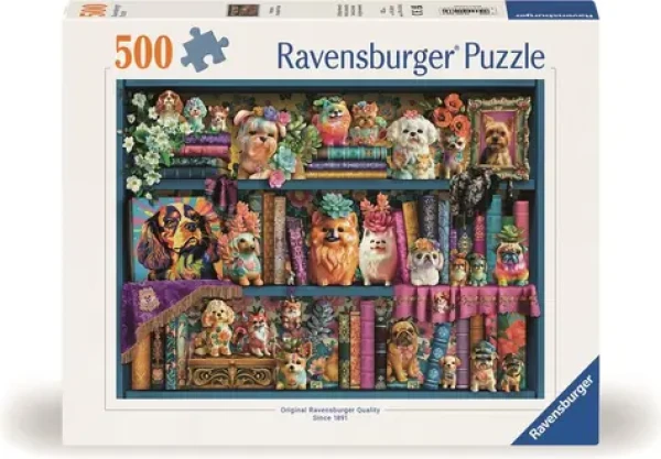Ravensburger Puzzle: Roztomilí porcelánový mopslíci