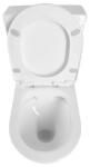 AQUALINE - JALTA WC kombi, Rimless, spodní/zadní odpad, bílá PB103RW