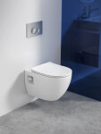 WC závěsné SAT Project včetně prkénka softclose, zadní odpad SATWCPRO010RREXP SATWCPRO010RREXP