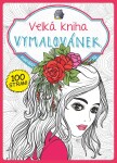 Velká kniha Vymalovánek (růžová) - kolektiv