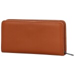 Trendy dámská koženková peněženka MaxFly Gelbert, camel