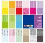 Playbox Barevné papíry oboustranné s motivem, 30 listů, 305 x 305 mm