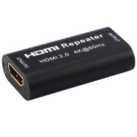 PremiumCord HDMI repeater černá / 4Kx2K@60Hz / až do 40m (khrep06)