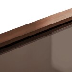 REA - Paravan vanový Elegant Brush Copper 80 REA-W5695