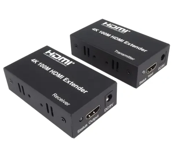 PremiumCord HDMI Extender 4K 100 m / HDMI extender / Cat5e/Cat6 (khext100-2)
