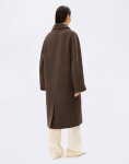 Armedangels Double-Breasted Wool Coat 3719 claystone melange L