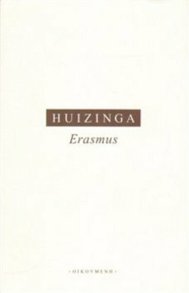 Erasmus - Johan Huizinga