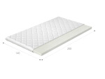 Topper T30 na matraci Rozměr: 80 x 200 cm, Potah: Hypoalergenní potah