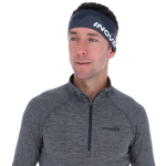 Inov-8 Race Elite black/white one černá - Inov-8 Běžecká čelenka INOV8 RACE ELITE HEADBAND - černá