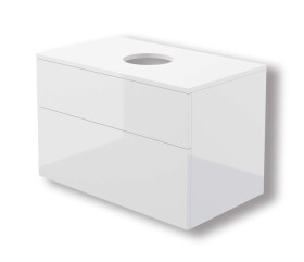 DEANTE - Prizma MDF koupelnová skříň s deskou SDI_6B81