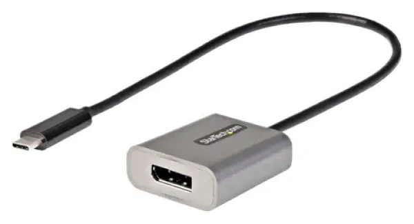 StarTech Adaptér USB-C na DisplayPort černá/šedá / Redukce / 8K/4K 60Hz / DisplayPort (CDP2DPEC)