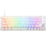 Ducky One 3 Aura Kailh Jellyfish Y bílá / herní klávesnice / podsvícená / mechanická / drátová USB-C / US (DKON2167ST-FUSPDAWWWWK1)