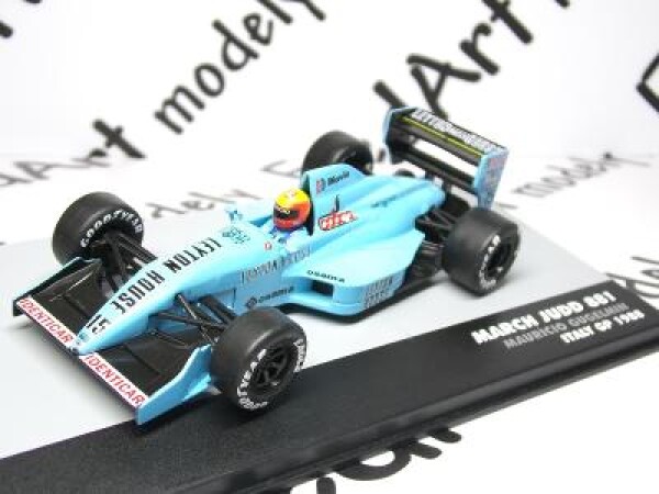 7/23 F1 MARCH JUDD 881 MAURICIO GUGELMIN ITALY GP 1988 - ALTAYA 1:43