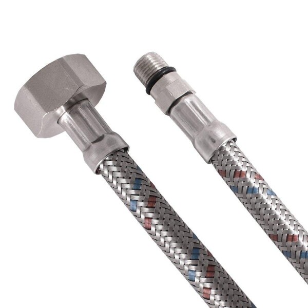 AQUALINE - Flexibilní nerezová hadice M10x1/2", 60cm 44456