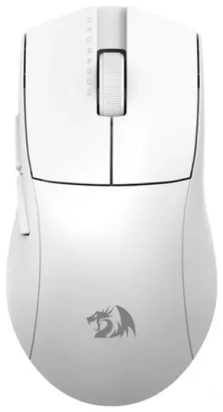 Redragon M916W-PRO-4K K1NG bílá / Bezdrátová herní myš / optická / 26000 DPI / 5 tlačítek / USB / RF 2.4 GHz (M916W-PRO)