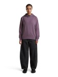 ICEBREAKER Wmns Merino 360 RealFleece Elemental LS Hood, Grey Plum (vzorek) velikost: S